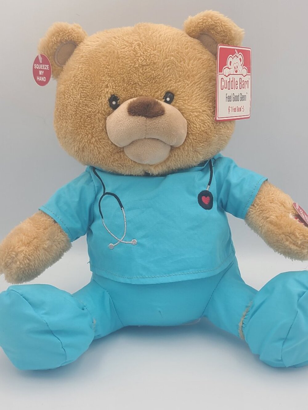 [READ] Cuddle Barn Feel Good Glenn 10" Animated Doctor Medical Teddy Bear Plush